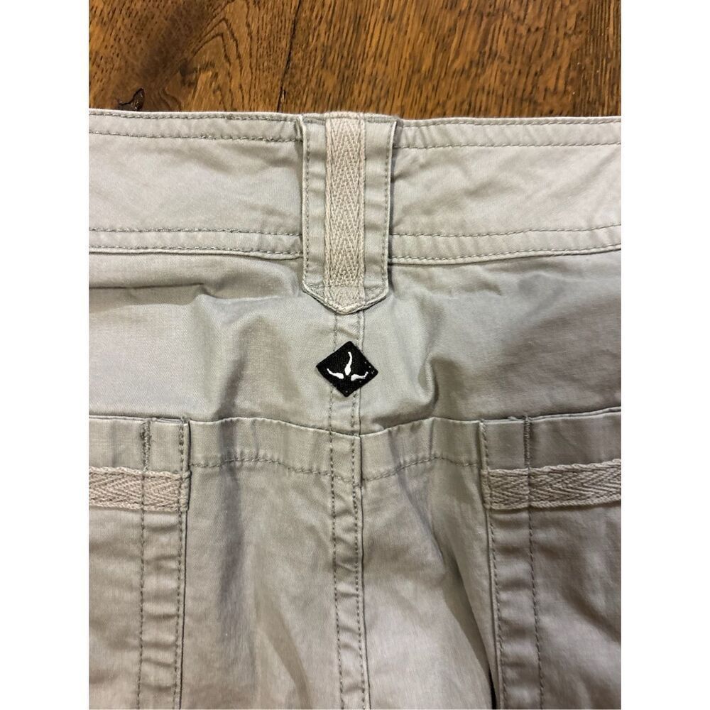 Prana gray pants trousers 12 lightweight - Picture 9 of 9